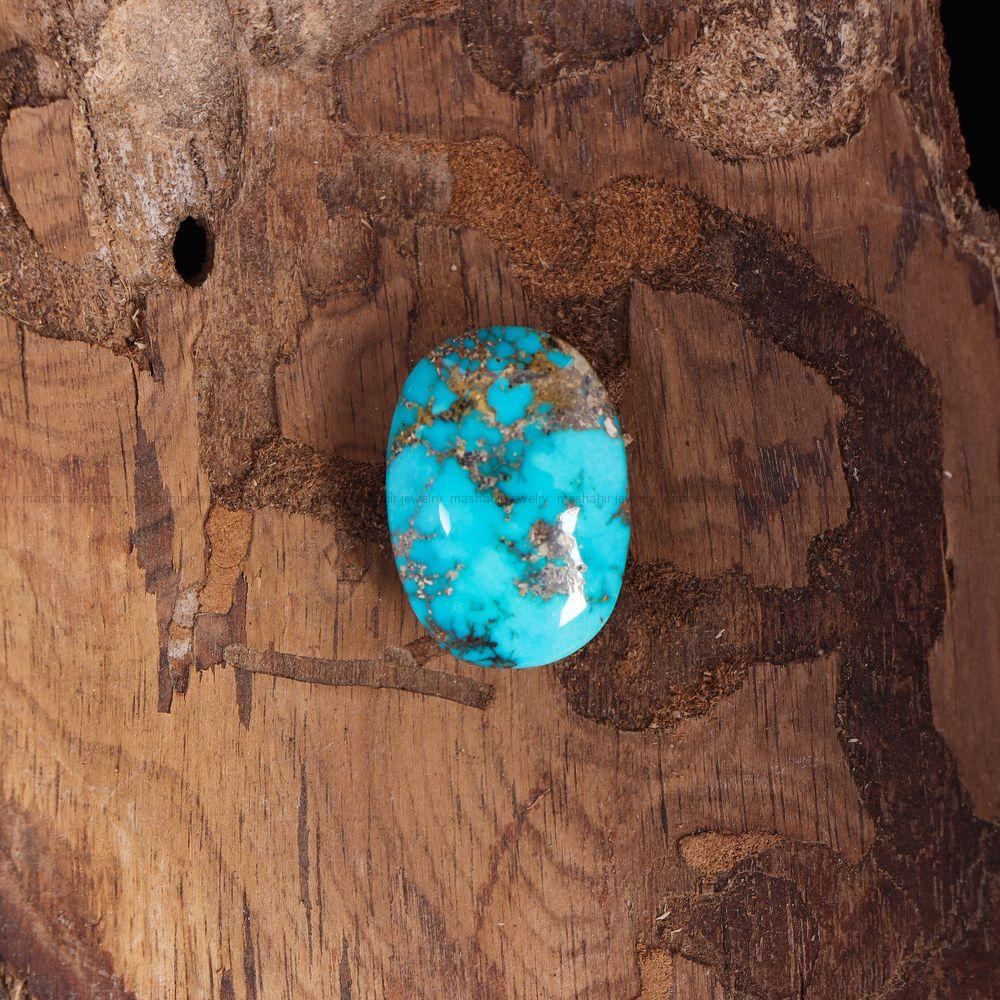 نگین فیروزه شجری کد 11473 - جواهری مشاهیر