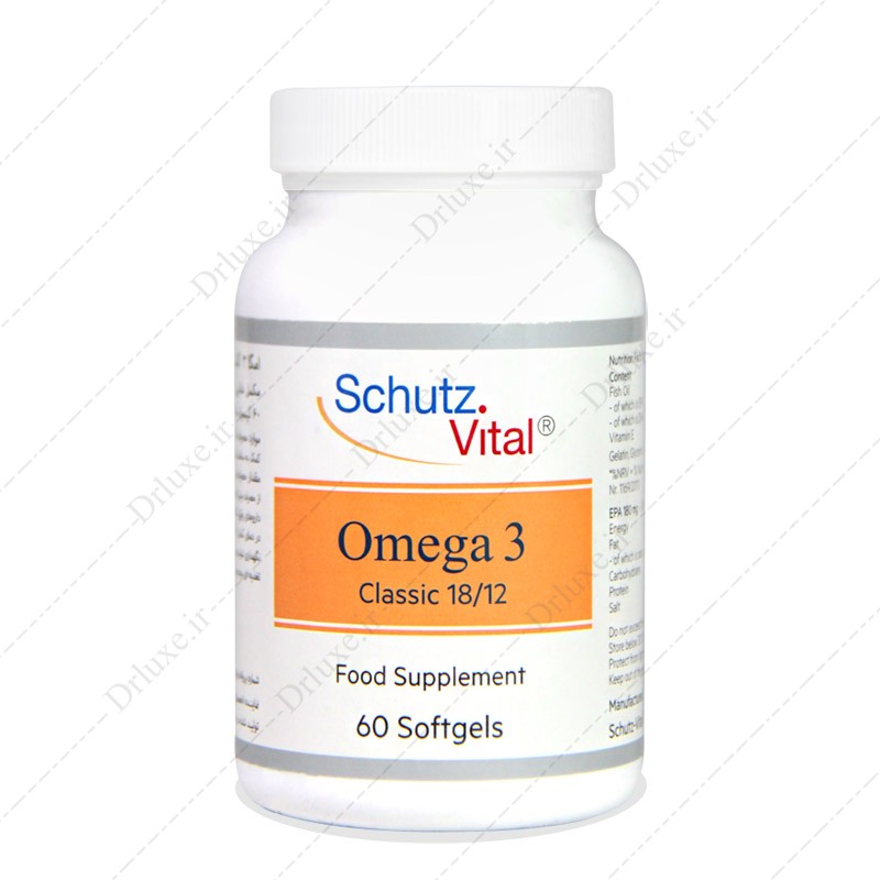 قیمت و خرید کپسول امگا 3 کلاسیک 18/12 شوتس ویتال 60 عددی - دکتر لوکس
