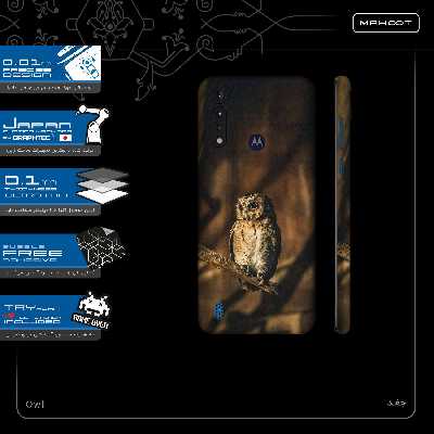 برچسب پوششی ماهوت مدل Owl-FullSkin مناسب برای گوشی موبایل موتورولا Moto G8 Power Lite