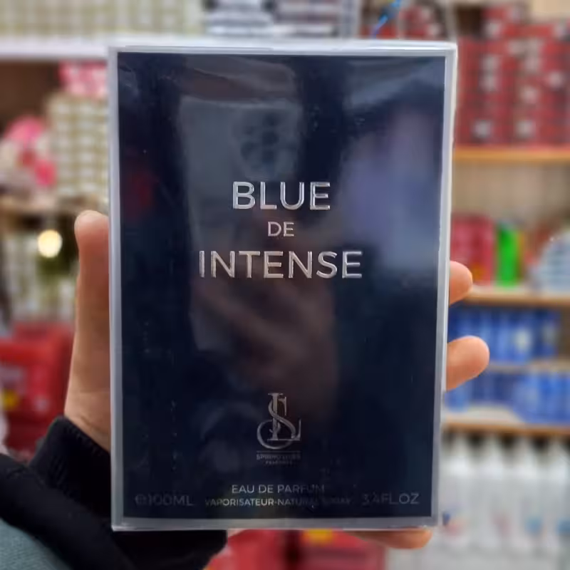 ادکلن مردانه اسپرینگ لیلیز مدل Blue De Intense حجم 100 میل