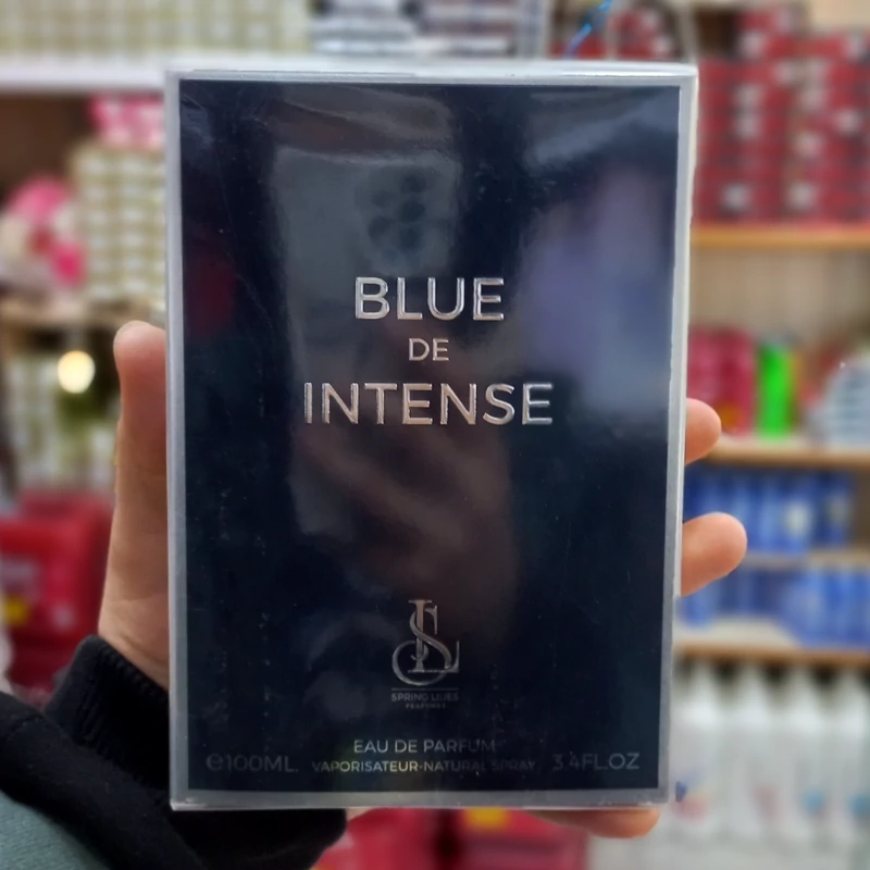ادکلن مردانه اسپرینگ لیلیز مدل Blue De Intense حجم 100 میل