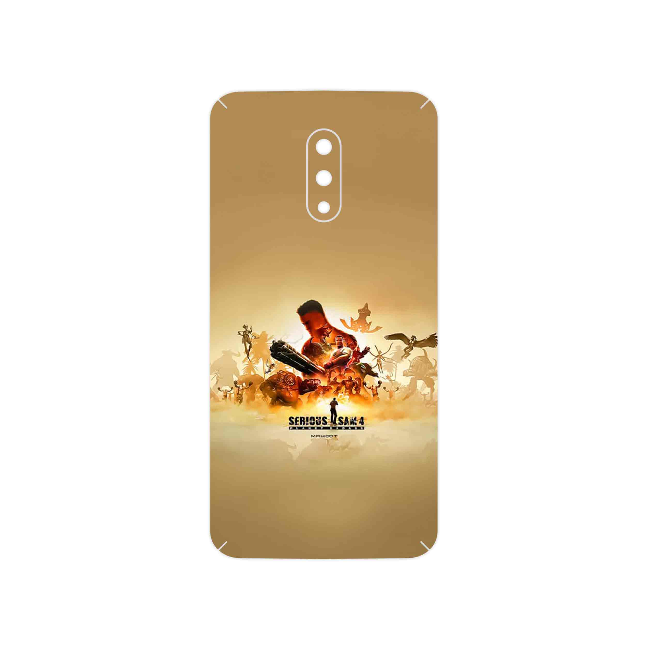 برچسب پوششی ماهوت مدل Serious Sam Game Series مناسب برای گوشی موبایل وان پلاس 7