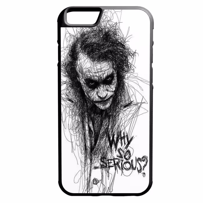 کاور طرح جوکر کد 11050396 مناسب برای گوشی موبایل اپل iphone 6/6s