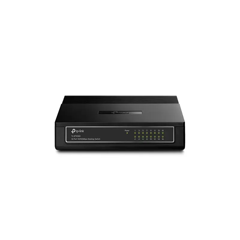 خرید و قیمت سوئیچ شبکه 16 پورت مگابیتی و دسکتاپ تی پی لینک مدل TL SF1016D