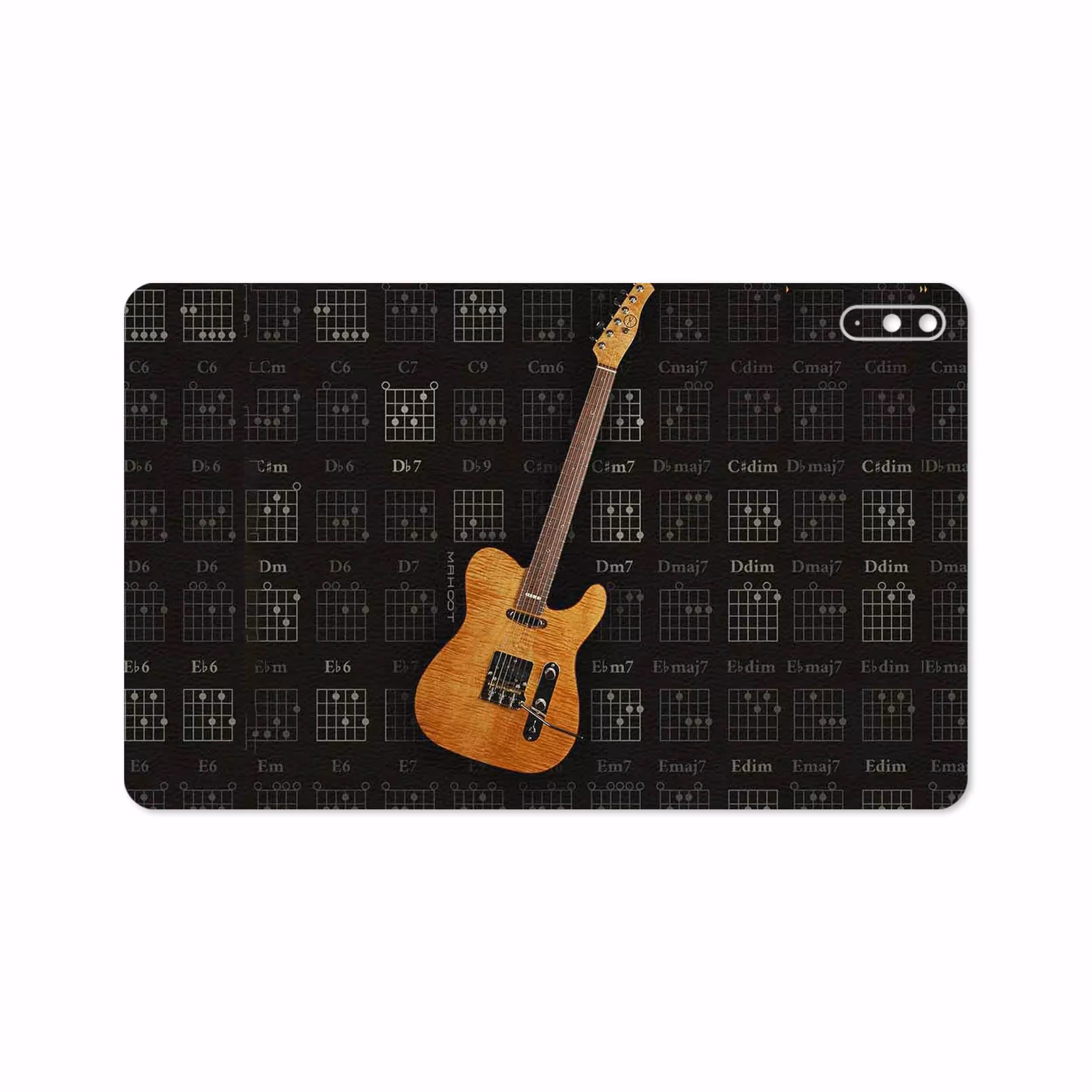 برچسب پوششی ماهوت مدل Guitar-Instrument مناسب برای تبلت هوآوی Matepad 10.4 2020 BAH3-L09