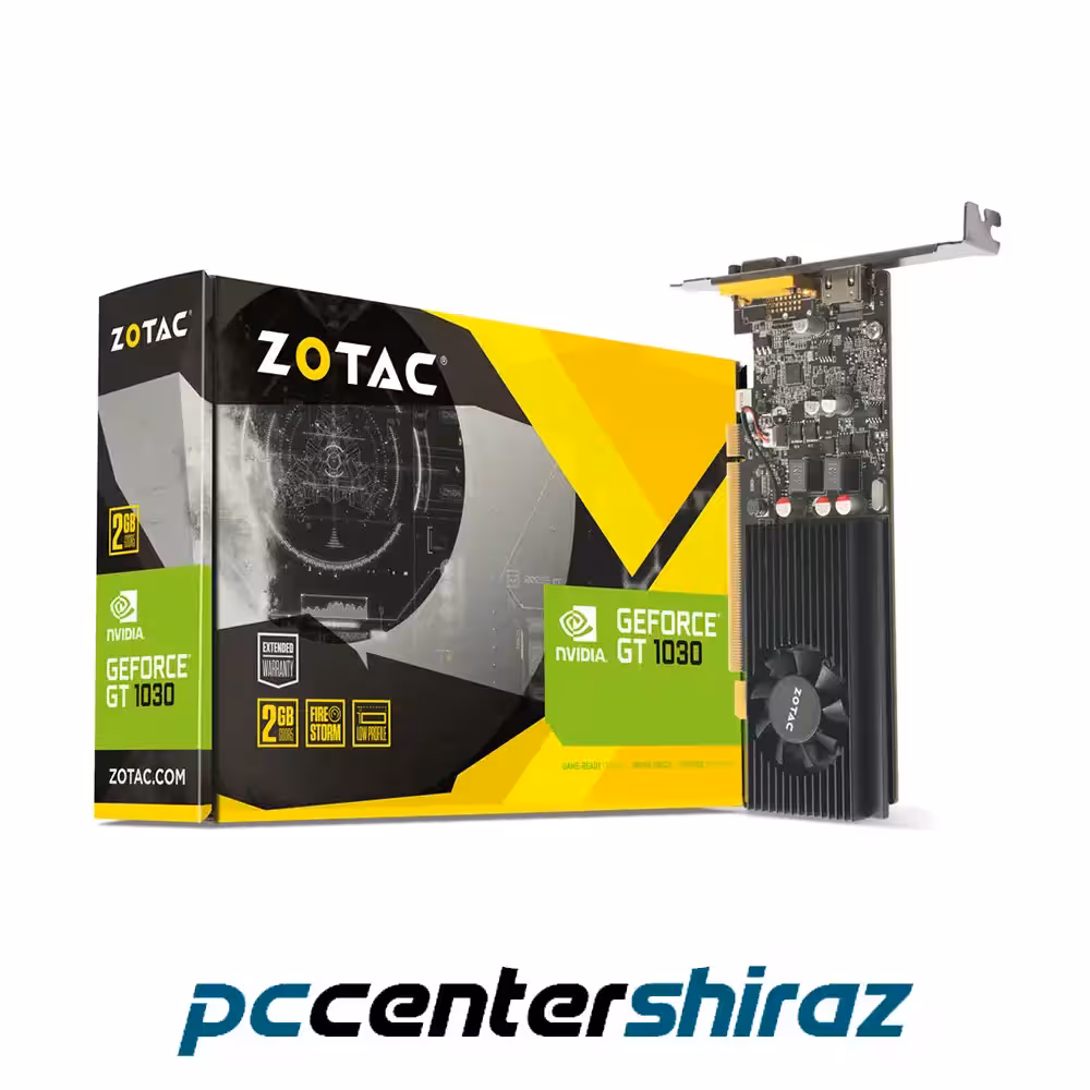 کارت گرافیک زوتک مدل ZOTAC GeForce GT 1030 2GB 64Bit GDDR5
