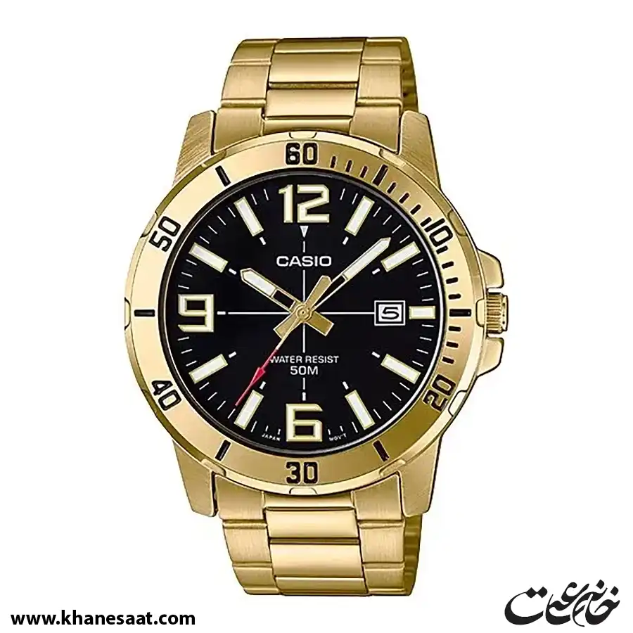 ساعت مچی مردانه کاسیو مدل MTP-VD01G-1B