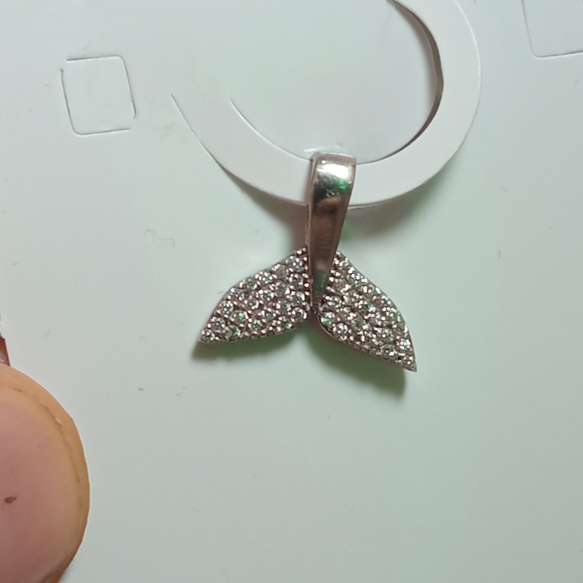 مدال گردن آویز نقره  عیار بالا بدون زنجیر بسیار زیبا