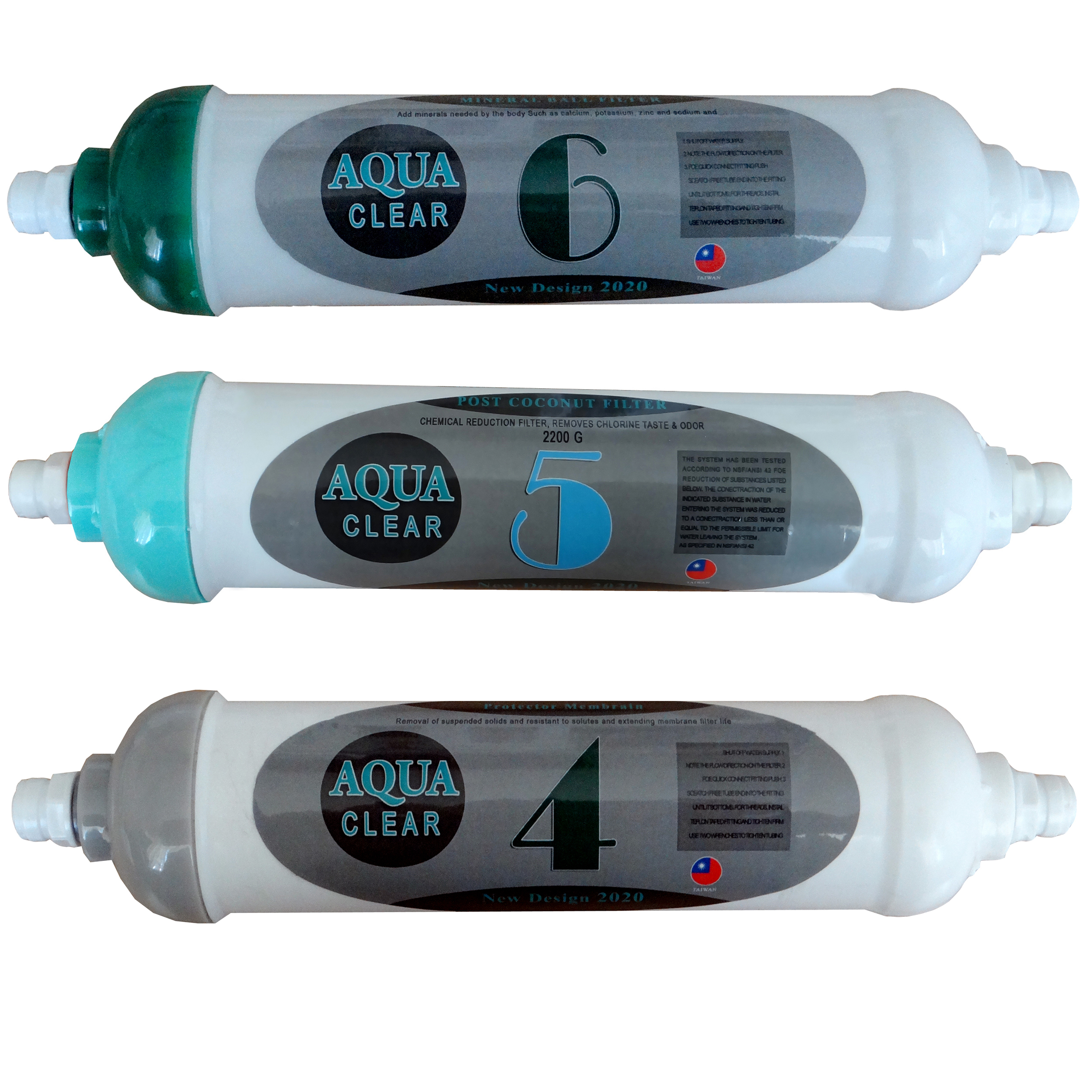  فیلتر دستگاه تصفیه کننده آب آکوآ کلیر مدل SUPERB FILTER - 3GP مجموعه 3 عددی