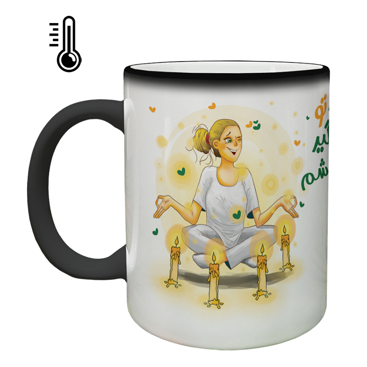 ماگ حرارتی مدل عاشقانه کد 200