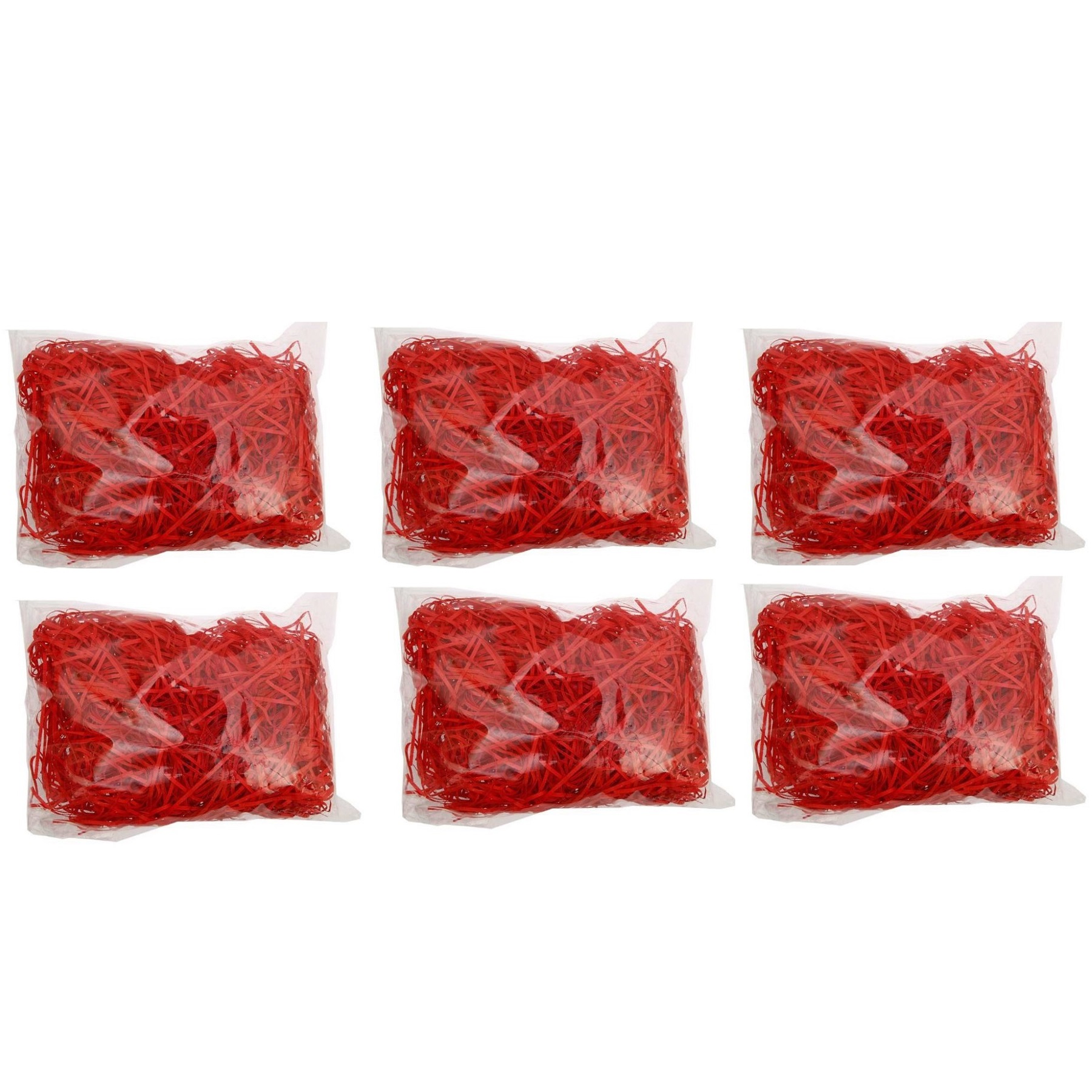 پوشال تزیینی مدل کاغذ رنگی کد 007 بسته 6 عددی