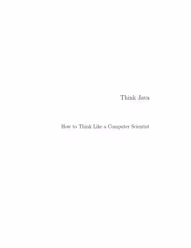 خرید و دانلود نسخه کامل کتاب Think Java - How to Think Like a Computer Scientist