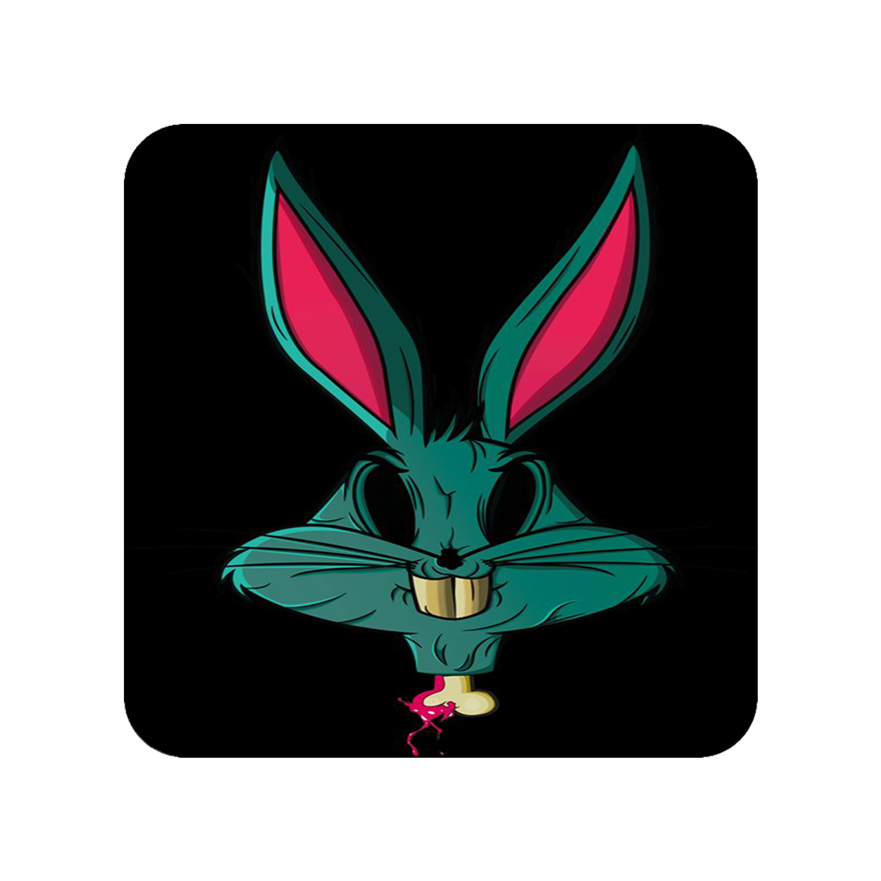 زیر لیوانی طرح خرگوش کد 719