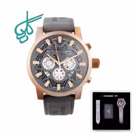 خرید ساعت مردانه مونته مدل M751340 GRAYRG ساخت ایتالیا کیفیت عالی به همراه یک بند چرمی اضافه کد 1919971 - ردگل