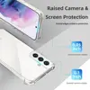 کاور گریفین مدل Simple Transparent مناسب برای گوشی موبایل سامسونگ Galaxy S22 به همراه محافظ صفحه نمایش