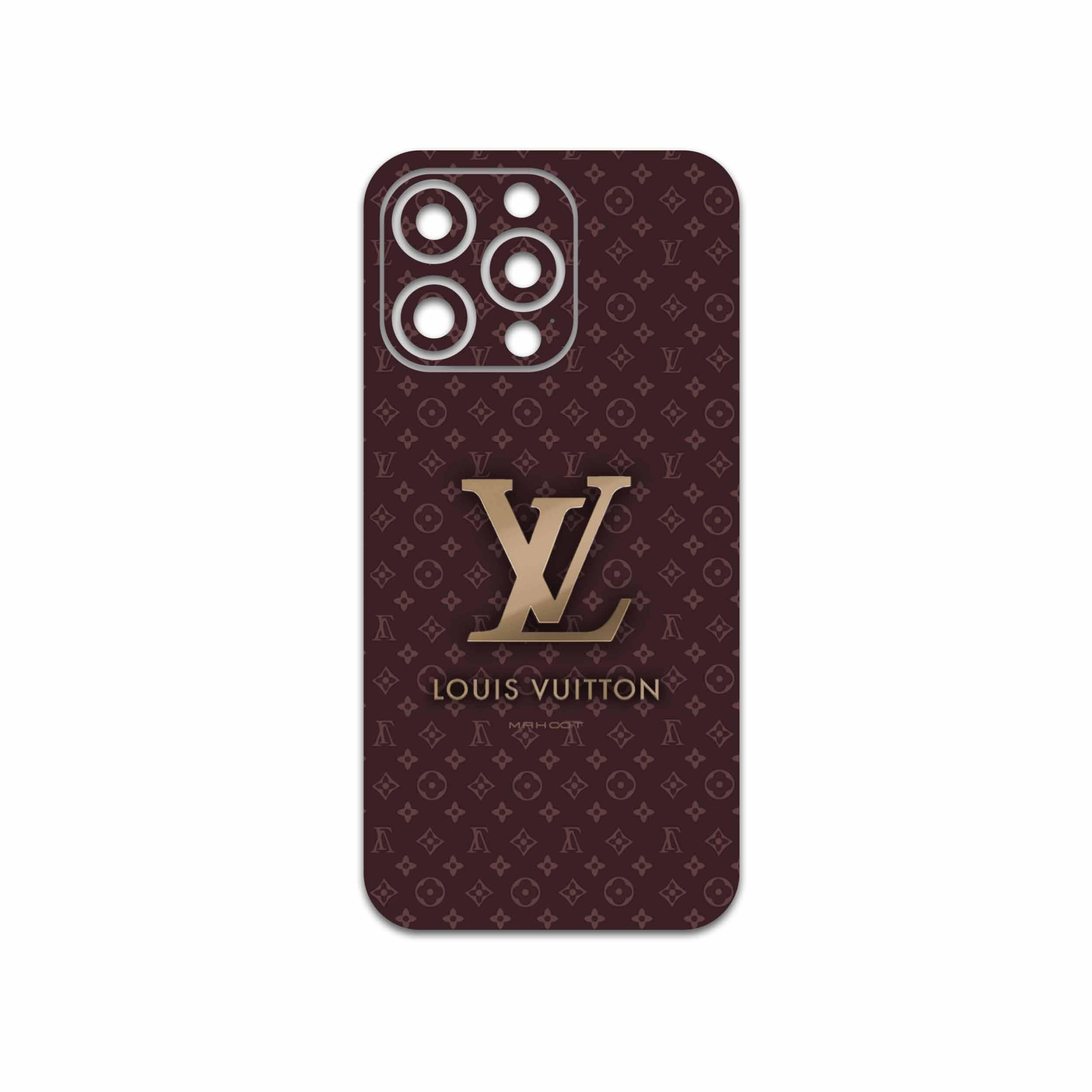 برچسب پوششی ماهوت مدل LOUIS-VUITTON-Logo مناسب برای گوشی موبایل اپل iphone 13 Pro