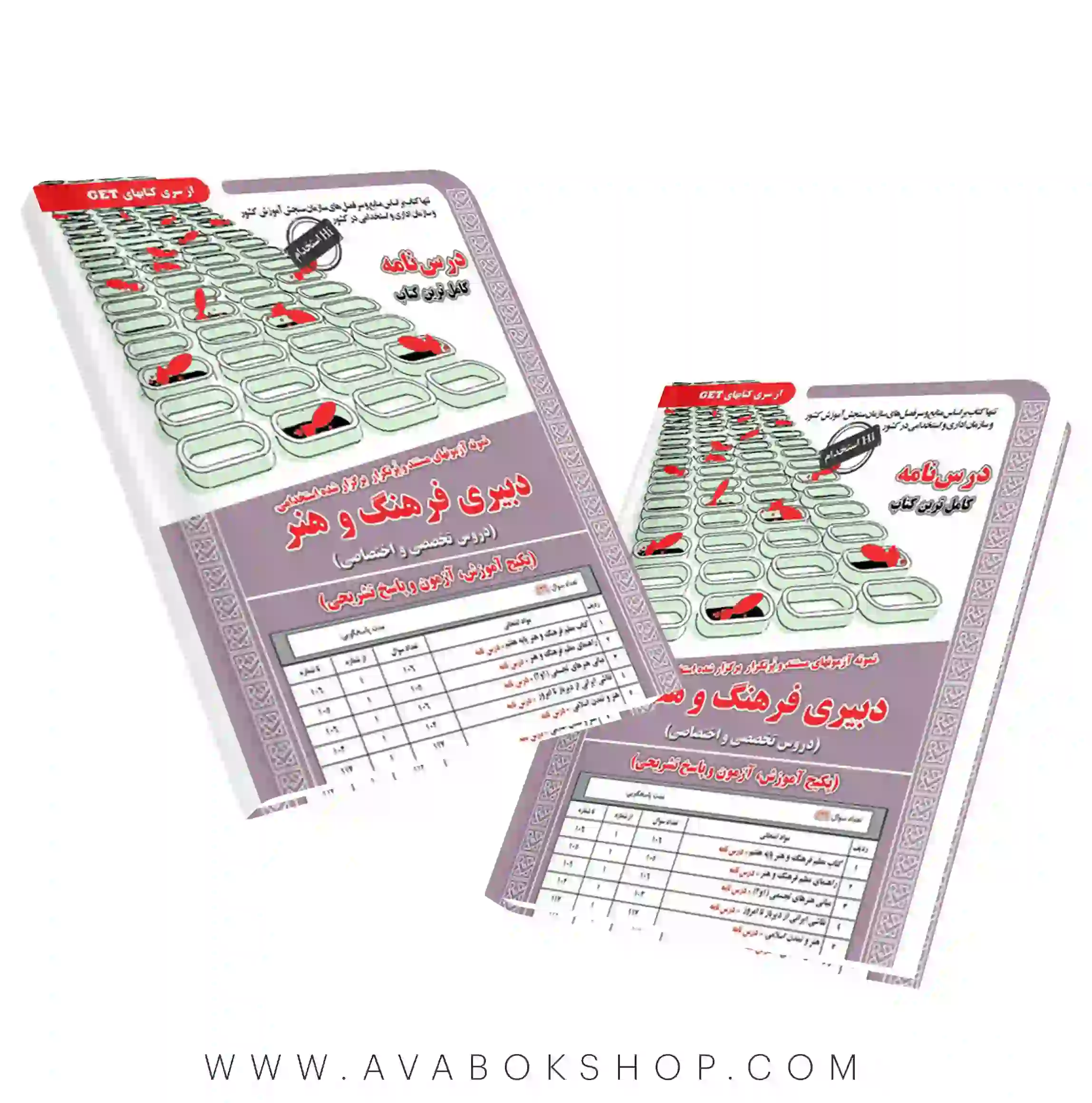 کتاب استخدامی دبیری فرهنگ و هنر انتشارات سامان سنجش