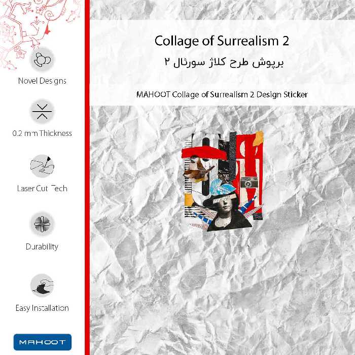 برچسب پوششی ماهوت مدل 2 Collage of Surrealism مناسب برای گوشی موبایل نوکیا Lumia 930