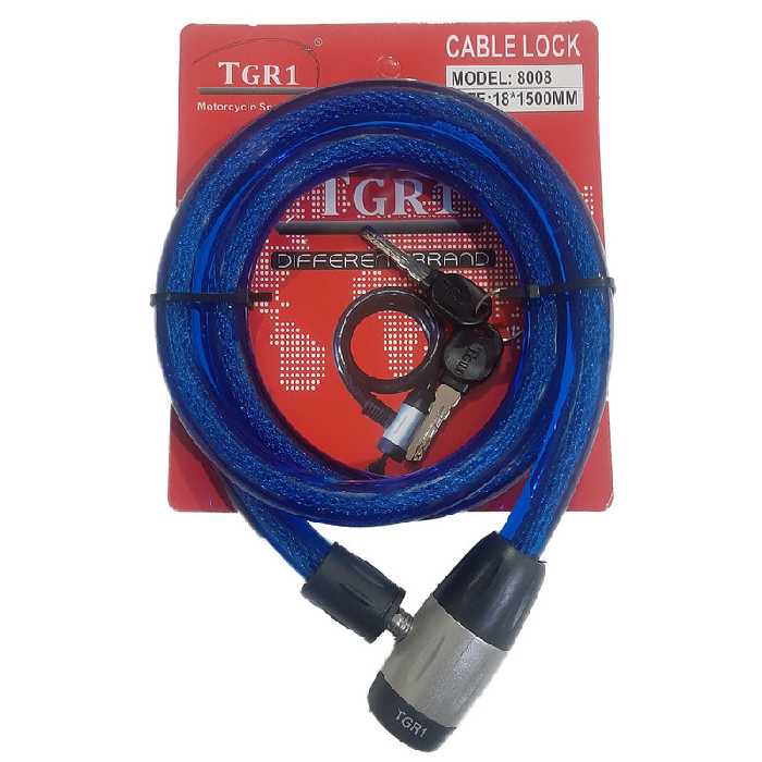 قفل موتور سیکلت تی جی ار مدل 8008 A | کالا مکس