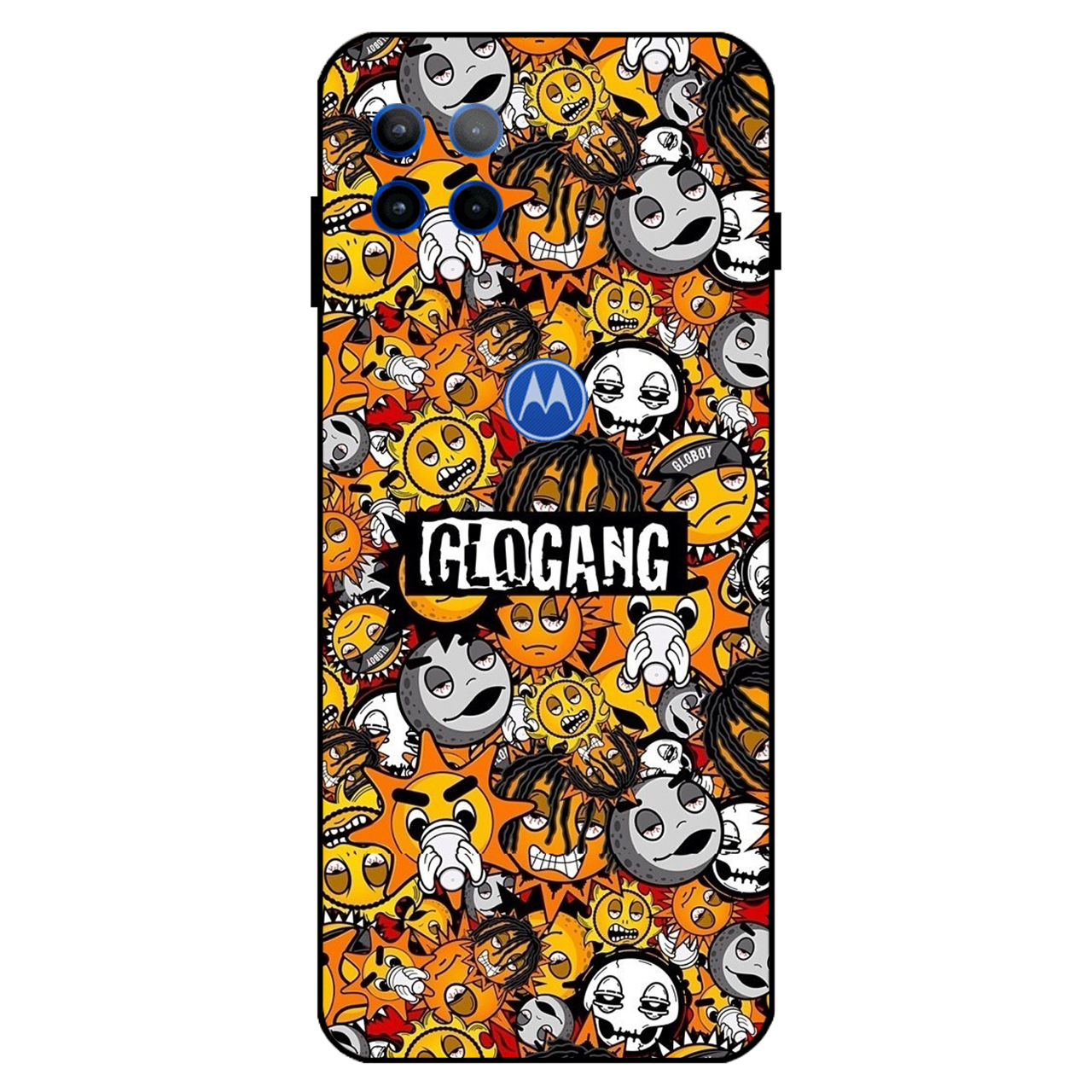 کاور مگافون طرح شکلک مدل 8243 مناسب برای گوشی موبایل موتورولا Moto G 5G