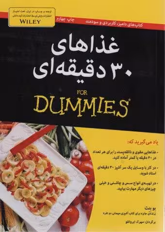 غذاهای 30 دقیقه ای (کتاب های دامیز)