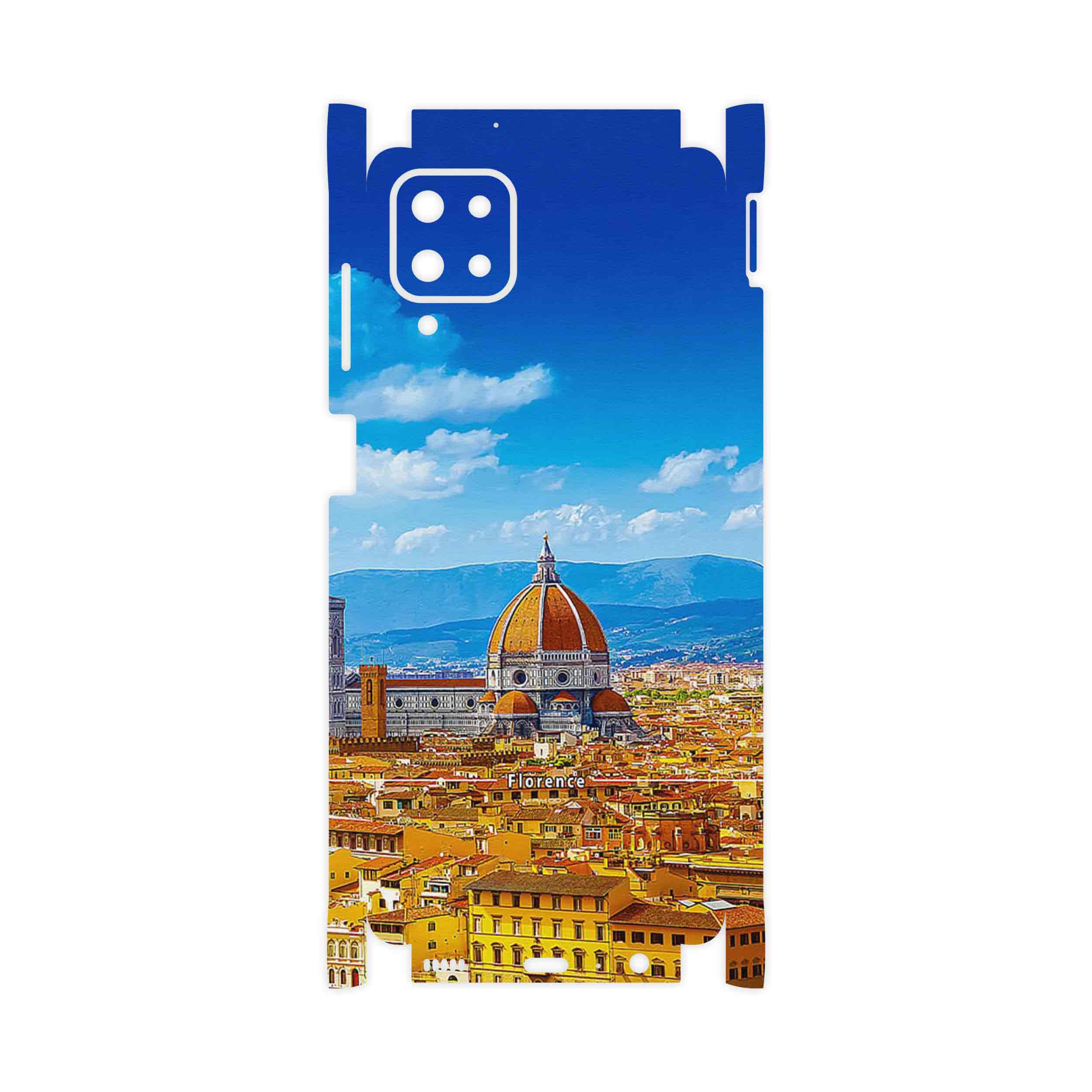 برچسب پوششی ماهوت مدل City of Florence-FullSkin مناسب برای گوشی موبایل سامسونگ Galaxy A12 Nacho