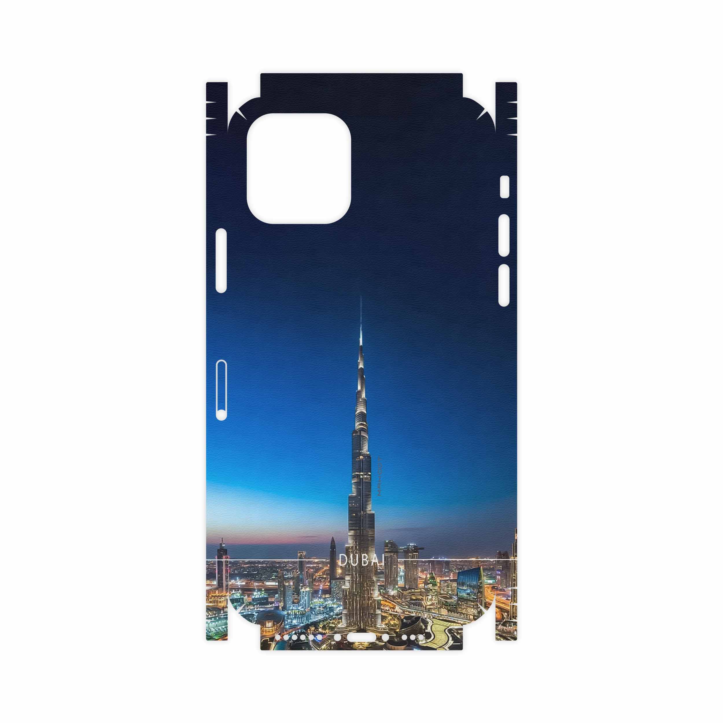 برچسب پوششی ماهوت مدل Dubai City-FullSkin مناسب برای گوشی موبایل اپل iPhone 11 Pro