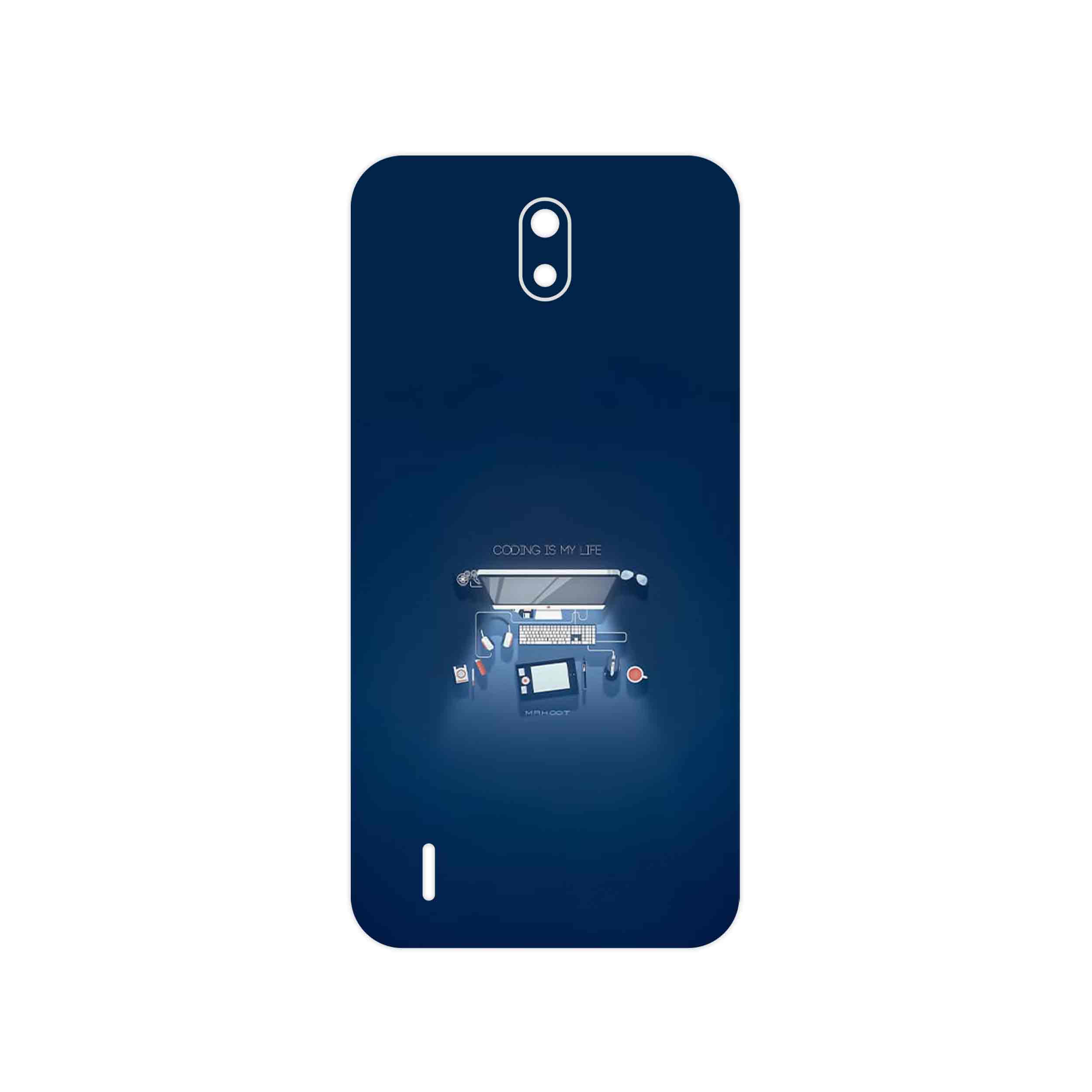 برچسب پوششی ماهوت مدل Programming 3 مناسب برای گوشی موبایل نوکیا C1