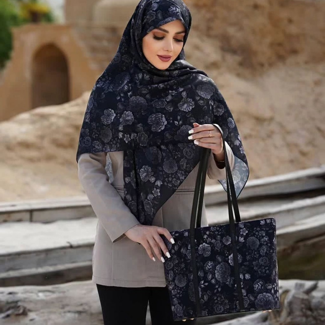 ست کیف و روسری مدل آنام