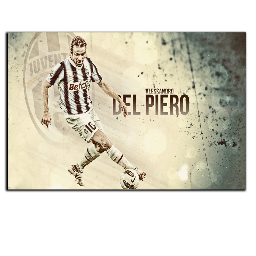 تابلو شاسی بکلیت طرح بازیکن فوتبال باشگاه یوونتوس الکساندرو دل پیرو مدل SH-S6828