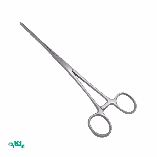 پنس روده صاف دارای شیار مورب-داین اینتستینال کلمپ فورسپس-26 سانتیمتر