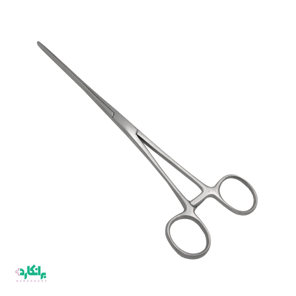 پنس روده صاف دارای شیار مورب-داین اینتستینال کلمپ فورسپس-26 سانتیمتر