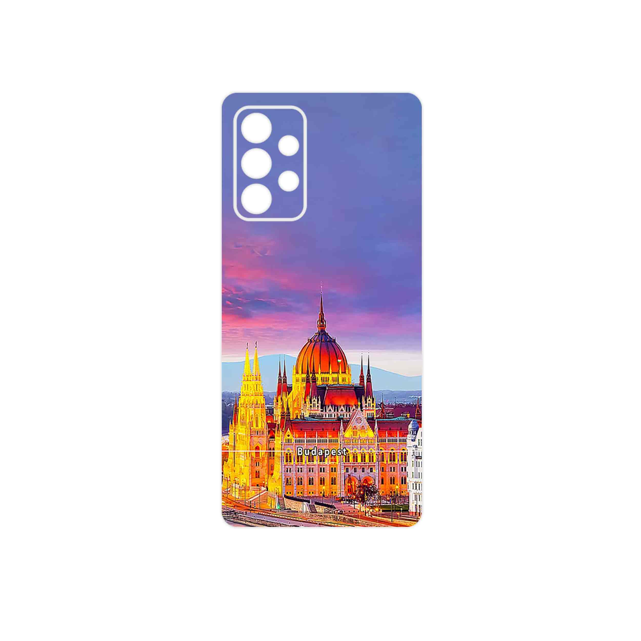 برچسب پوششی ماهوت مدل City of Budapest مناسب برای گوشی موبایل سامسونگ Galaxy A52 4G