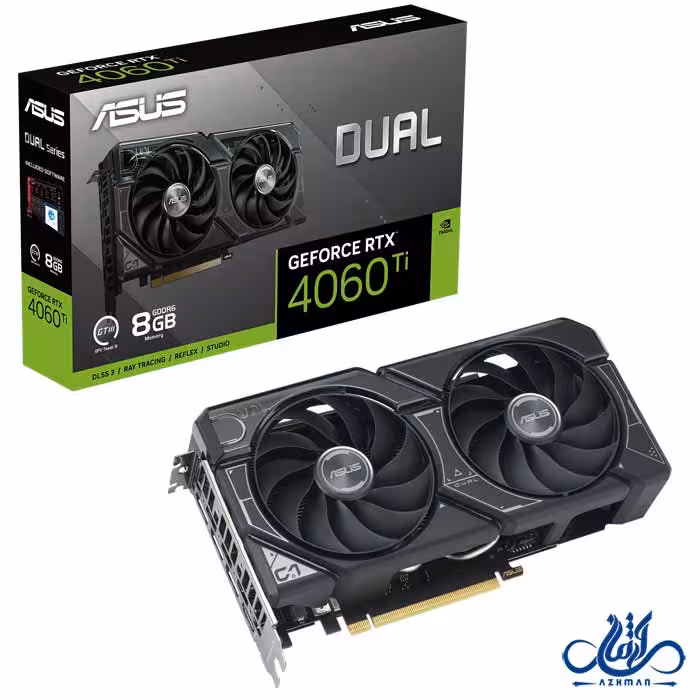 کارت گرافیک ایسوس Dual GeForce RTX 4060 Ti 8GB GDDR6