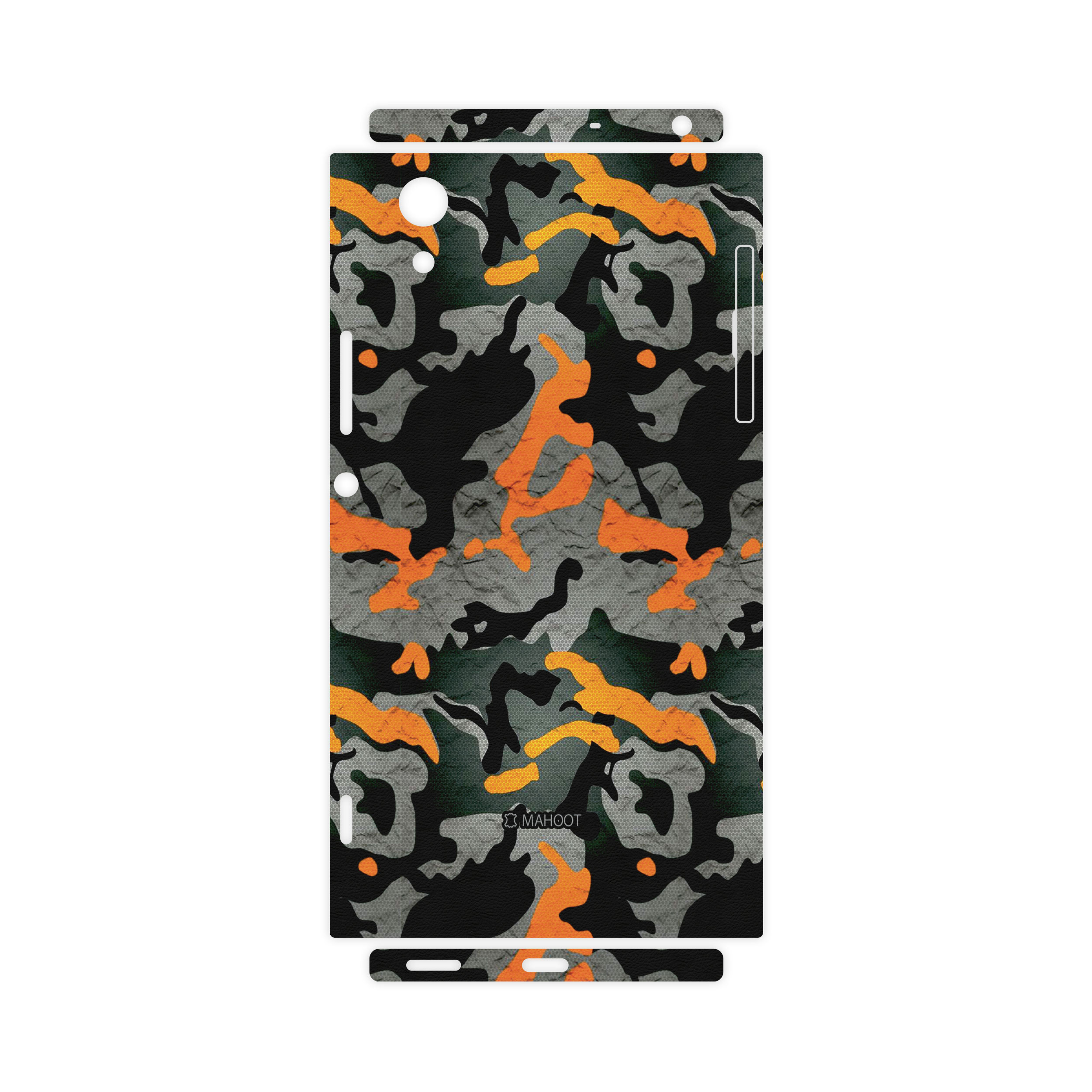 برچسب پوششی ماهوت مدل Autumn-Army-FullSkin مناسب برای گوشی موبایل سونی Xperia XA1