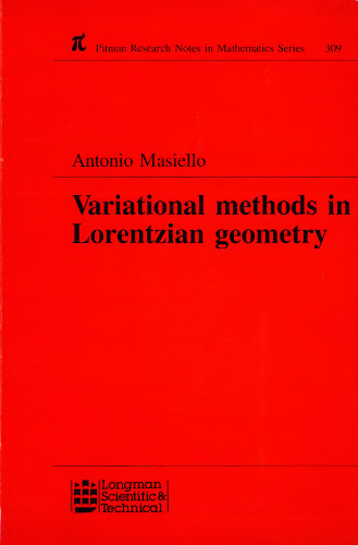 خرید و دانلود نسخه کامل کتاب Variational Methods in Lorentzian Geometry
