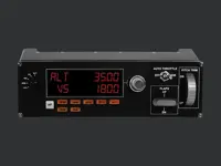 کنترلر بازی خلبان خودکار حرفه ایFLIGHT MULTI PANEL PROFESSIONAL SIMULATION AUTOPILOT CONTROLLER LOGITECH