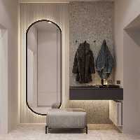 آینه قدی چوبی سایز  130-SARV-30