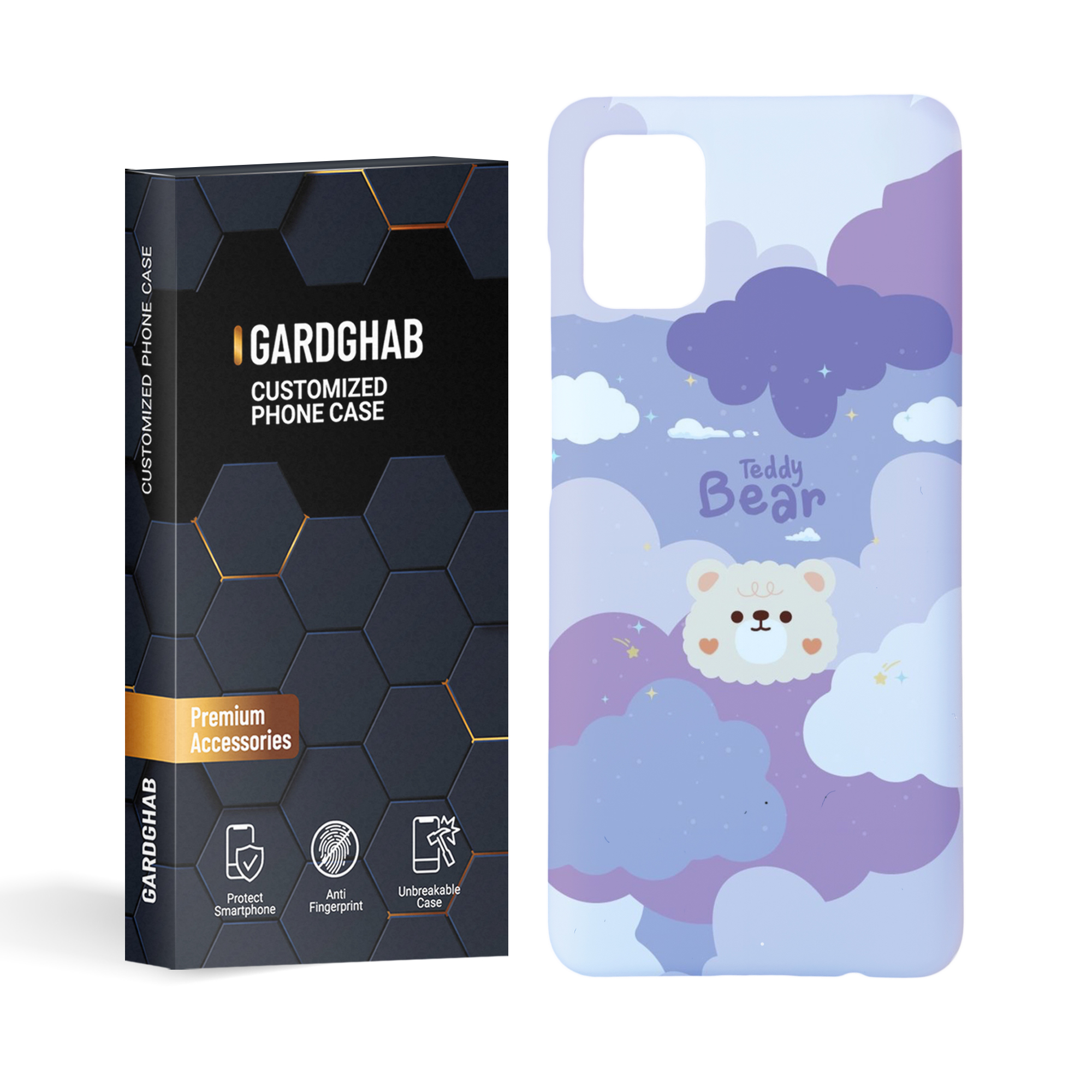  کاور گارد قاب مدل دخترانه مناسب برای گوشی موبایل سامسونگ galaxy a51