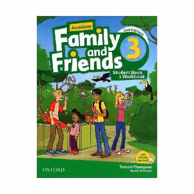 کتاب family and friends اثر Naomi Simmons انتشارات اکسفورد 6 جلدی