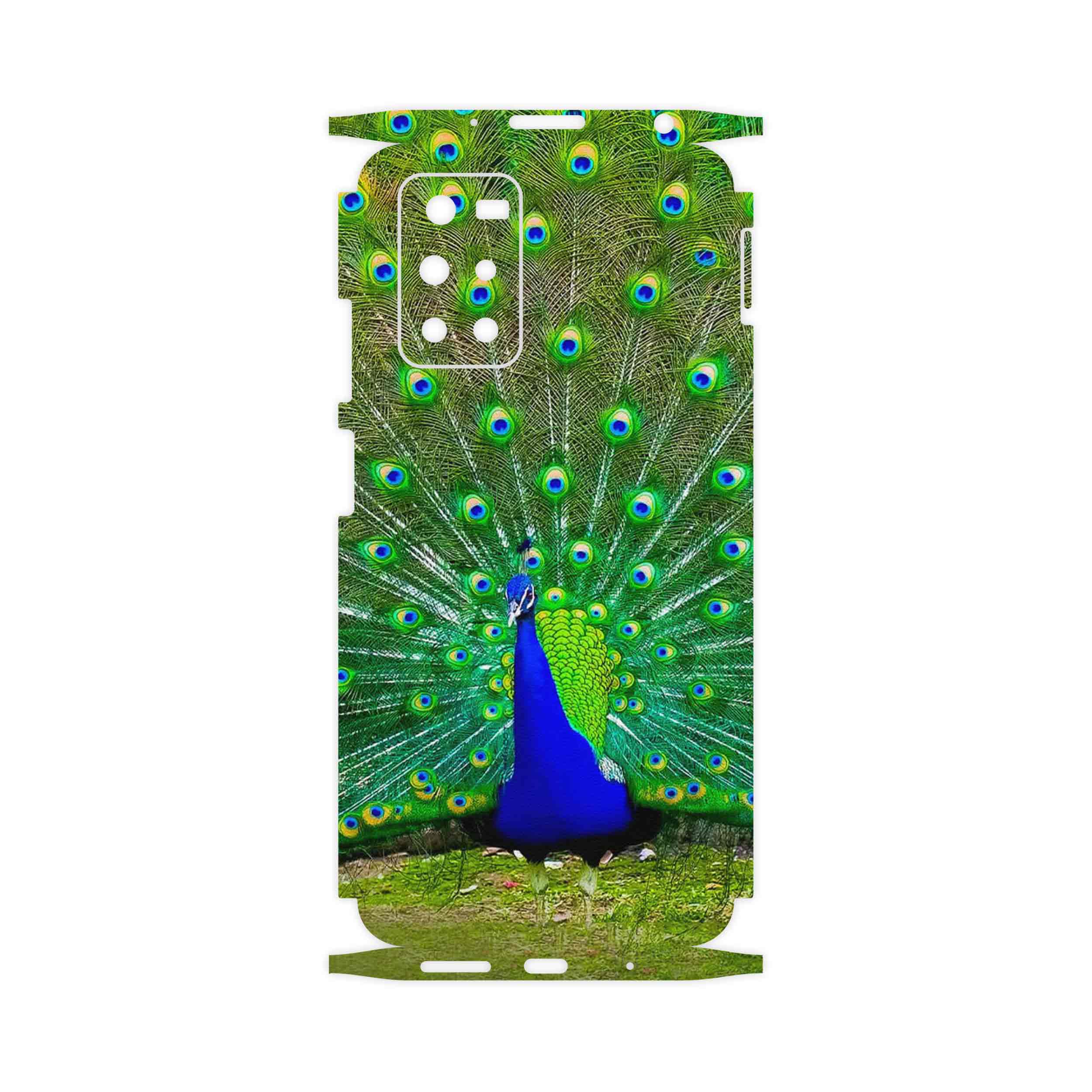 برچسب پوششی ماهوت مدل Peacock-FullSkin مناسب برای گوشی موبایل شیائومی Redmi Note 11 4G
