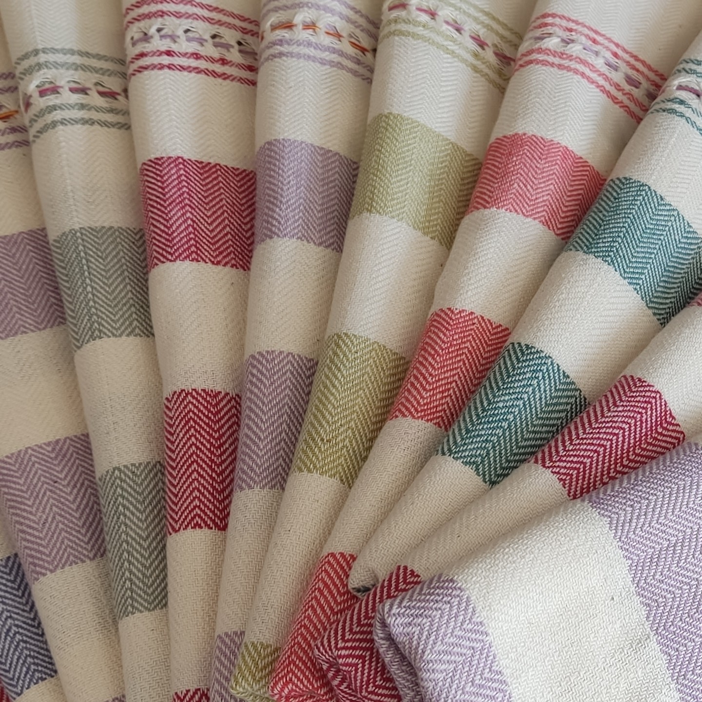 حوله استخری تمام پنبه دست بافت 