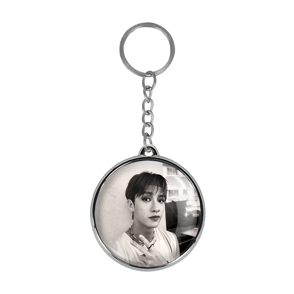 جاکلیدی خندالو طرح سونگمین و بنگ چان گروه استری کیدز Stary Kids مدل دوطرفه کد 1690516909