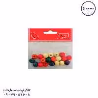 مهره چوبی بزرگ اسمایل