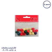 مهره چوبی بزرگ اسمایل