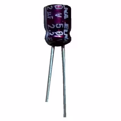 خازن الکترولیت 2.2 میکروفاراد مدل ELNA-S-2.2UF50 بسته 20 عددی