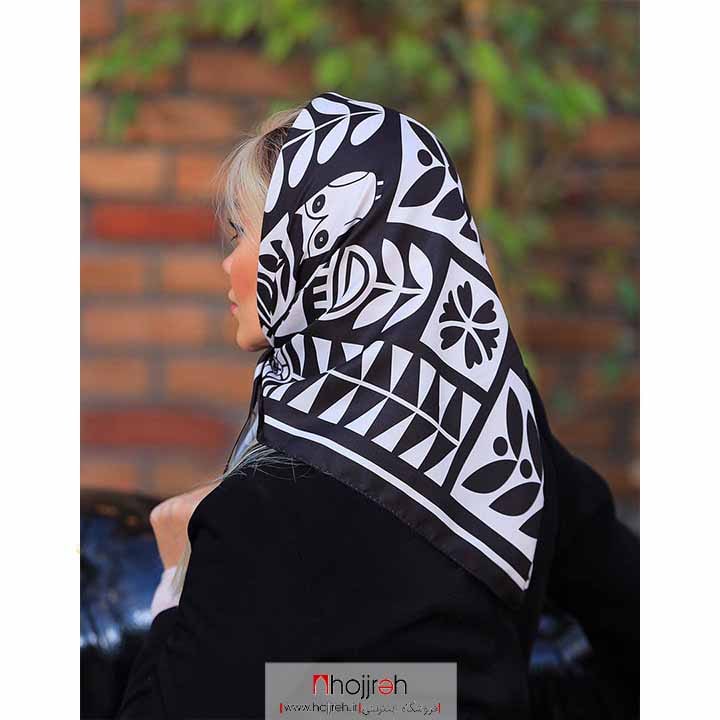 اطلاعات ، قیمت و خرید مینی اسکارف ابریشم تویل کد D194