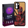 کاور گارد ایکس طرح Dead Pool مدل Glass10091 مناسب برای گوشی موبایل شیائومی Poco F3/MI 11X/MI 11X Pro/Redmi K40/K40 Pro