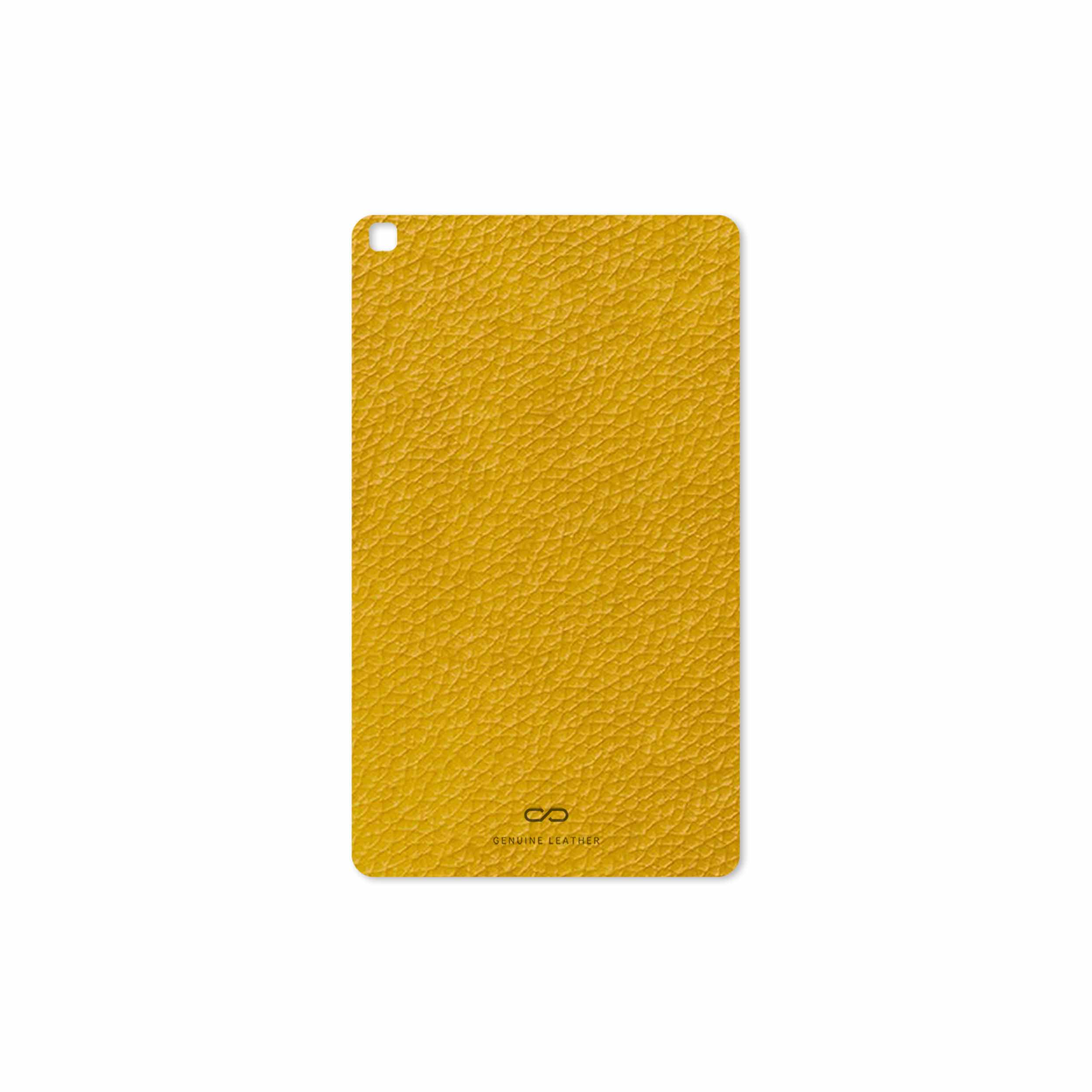 برچسب پوششی ماهوت مدل Mustard-Leather مناسب برای تبلت سامسونگ Galaxy Tab A 8.0 2019 T295