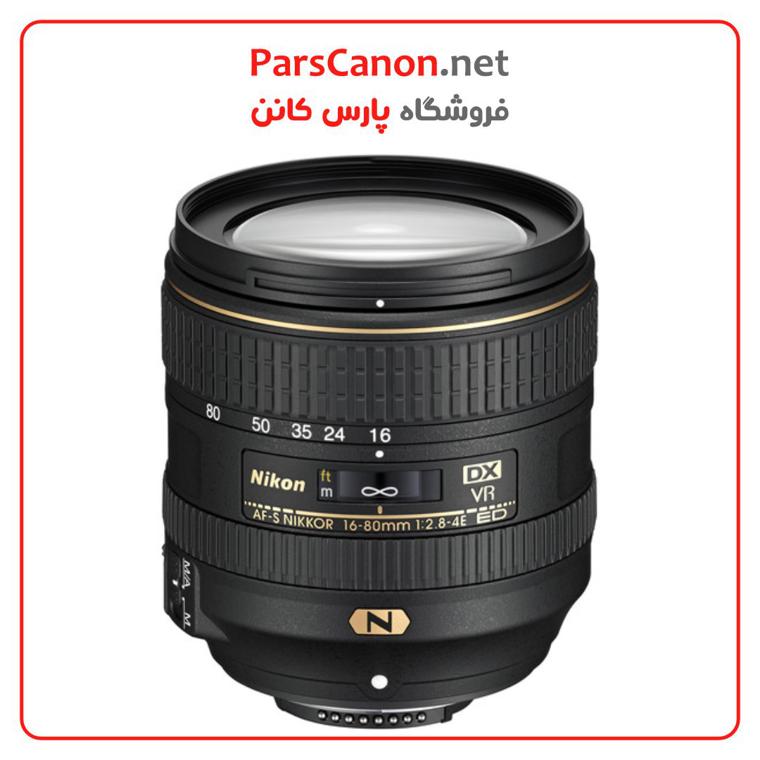 لنز نیکون Nikon AF-S DX NIKKOR 16-80mm f/2.8-4E ED VR Lens